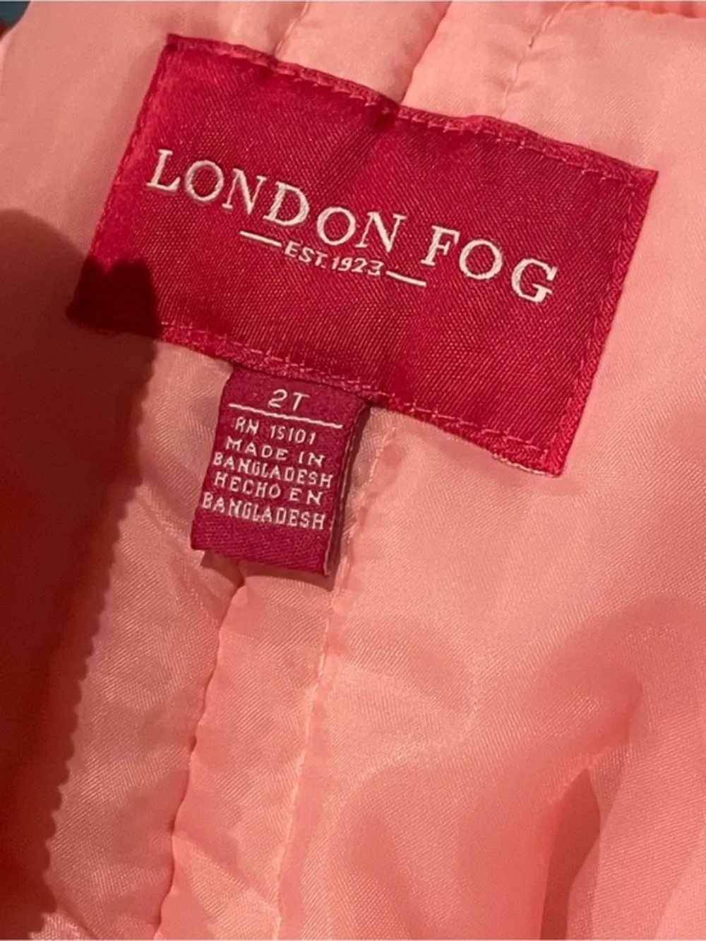 2T Snowpants Pink Bibs Overalls London Fog Girls Winter Snow Pants Size 2